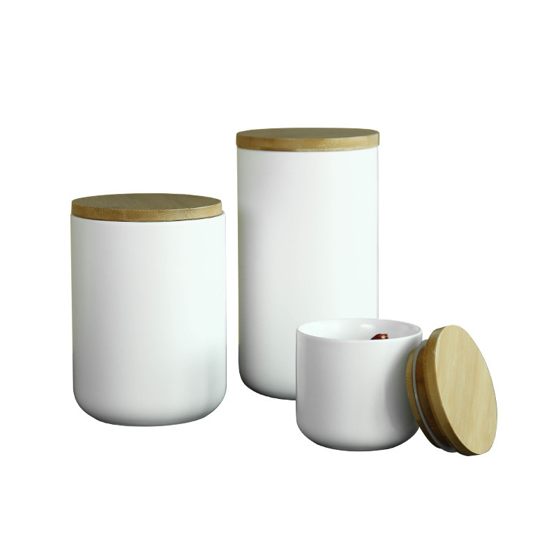 Nordic Ceramic Sealed Small Storage Tank | glass jar supplier